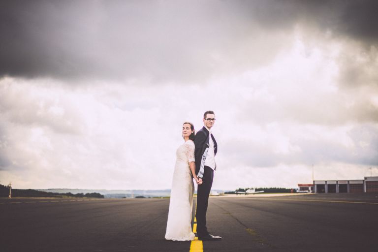 Brautpaarshooting NRW Flughafen H&M Hochzeitsfotograf Florin Miuti (27)