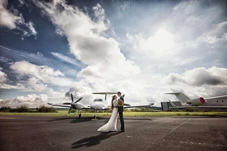 Brautpaarshooting NRW Flughafen H&M Hochzeitsfotograf Florin Miuti (5)