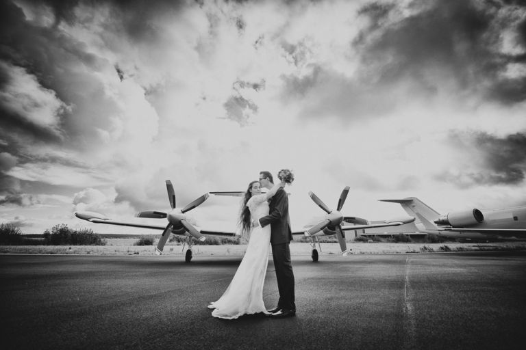 Brautpaarshooting NRW Flughafen H&M Hochzeitsfotograf Florin Miuti (7)